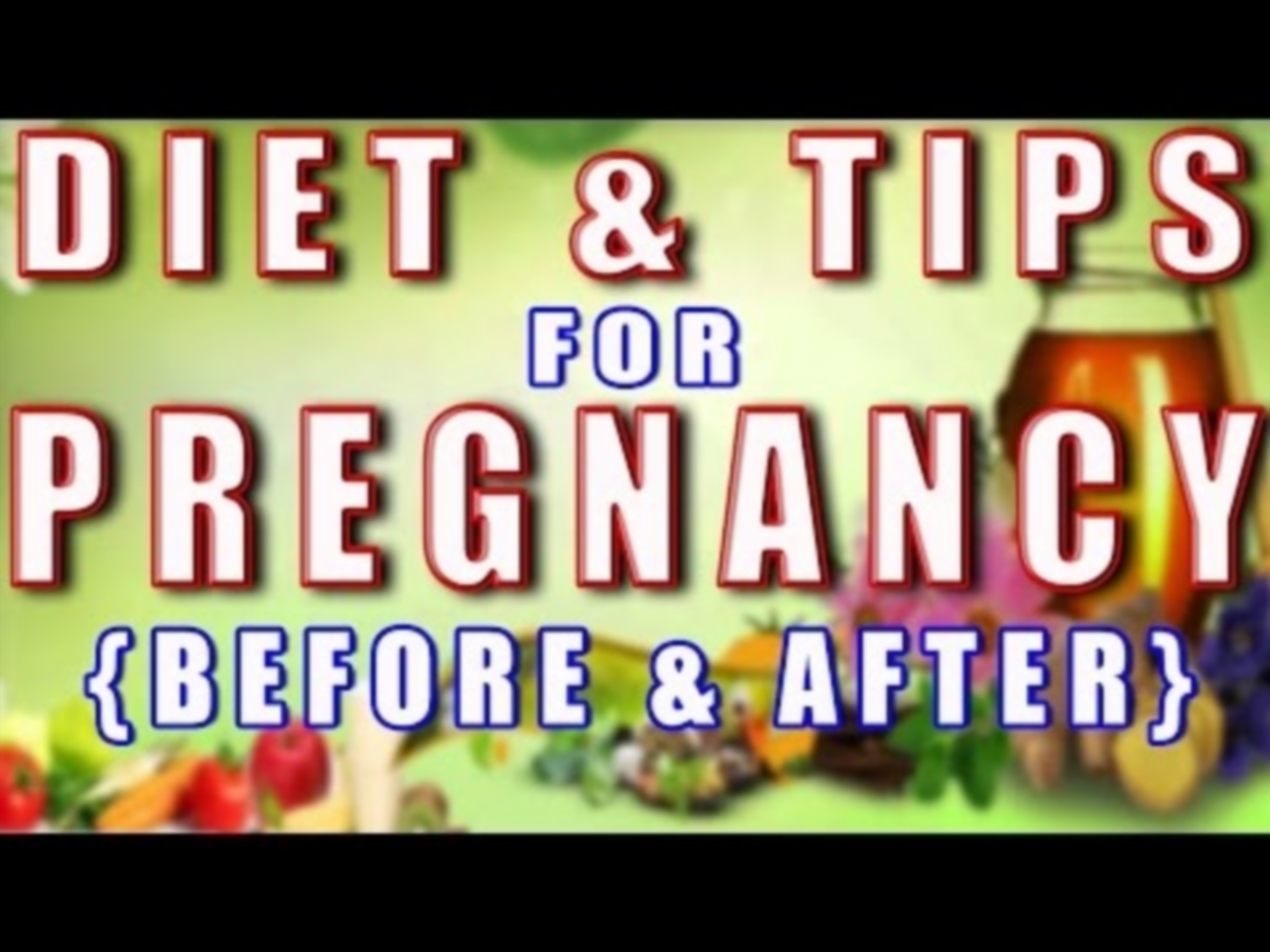 before pregnancy diet guide